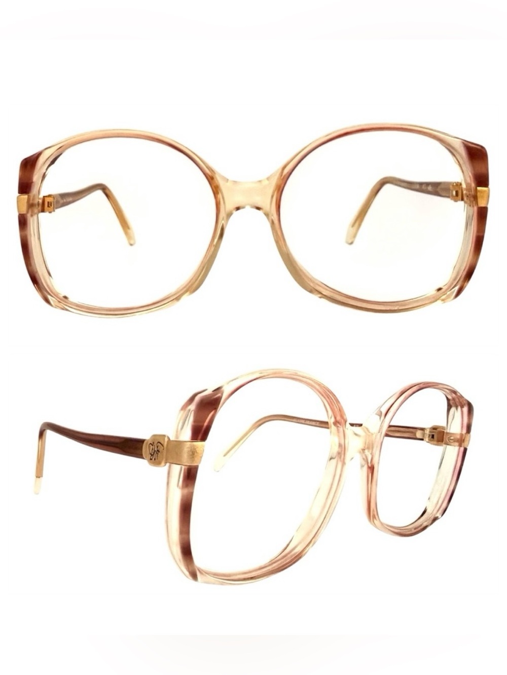 1980’s Diane Von Furstenberg Frames for Sunglasses or Eyeglasses, Made in France